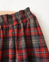 Nel Check Gathered Skirt / Black Watch・Red Check
