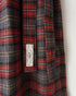 Nel Check Apron Dress / Black Watch・Red Check