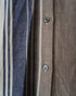 BasShu × Dopple&Scent Gathered Shirt Dress / BROWN