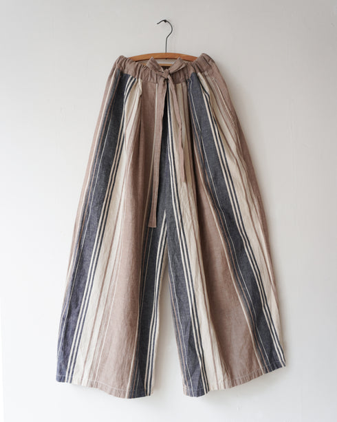 BasShu × Dopple&Scent Ease Pants / BROWN