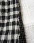 Wool Check Square Stole / Gingham Check・Small Check