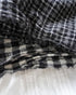 Wool Check Square Stole / Gingham Check・Small Check