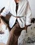 Heirloom Pintuck Lace Blouse / White