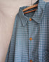 Dobby Check Over Shirt / Beige・Blue・Charcoal