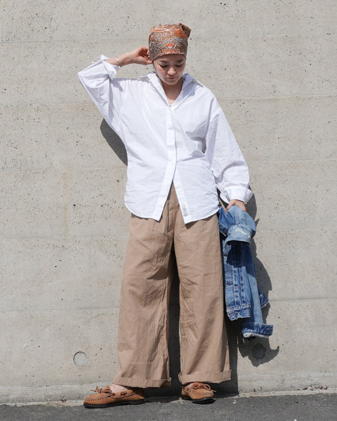 Dolman Sleeve Shirt / White