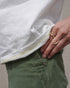 Raffy Cotton Ease Tee / White・Gray・Khaki