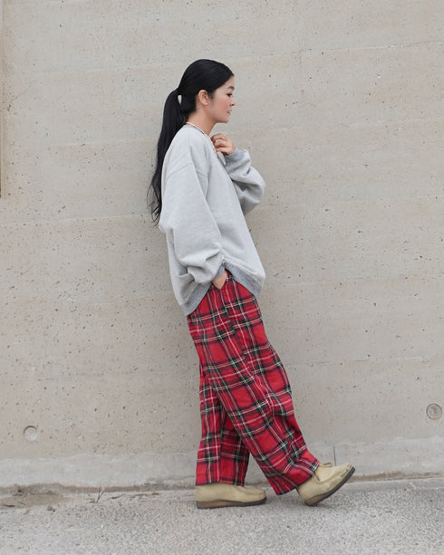 Baggy Sweat Shirt / Gray