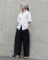 Linen Ease Pants / Natural・Brown・Black