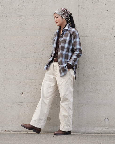 INDIGO Ombre Western Shirt