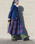 INDIGO Tartan Apron Dress / Red・Blue