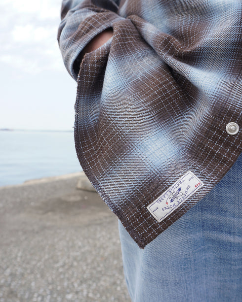 INDIGO Ombre Western Shirt