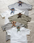 Raffy Cotton Ease Tee / White・Gray・Khaki