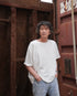 Raffy Cotton Ease Tee / White・Gray・Khaki