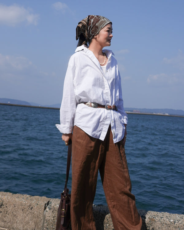 Dolman Sleeve Shirt / White