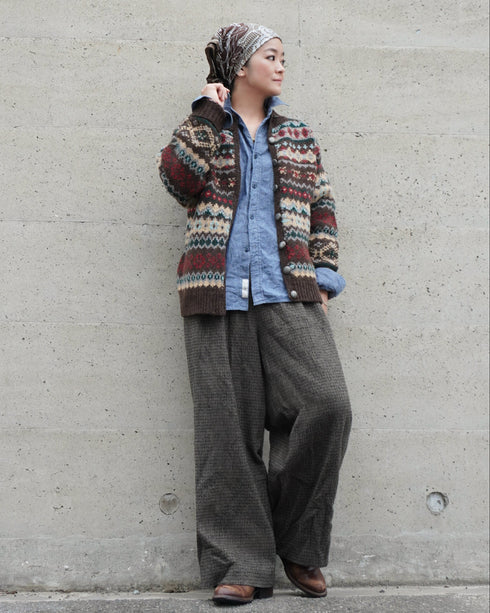 INDIGO Chambray Work Shirt / Blue・Navy