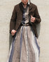 BasShu × Dopple&Scent Gathered Shirt Dress / BROWN