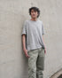 Raffy Cotton Ease Tee / White・Gray・Khaki