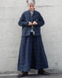 Nel Check Gathered Skirt / Black Watch・Red Check