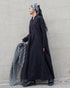 Heirloom Collar Dress / White・Black