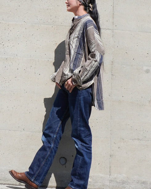BasShu × Dopple&Scent Over Shirt / BROWN