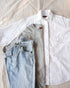 Dolman Sleeve Shirt / White