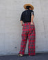 〈再入荷〉INDIGO Tartan Ease Pants / Red・Blue
