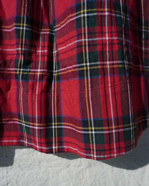 〈再入荷〉INDIGO Tartan Ease Pants / Red・Blue