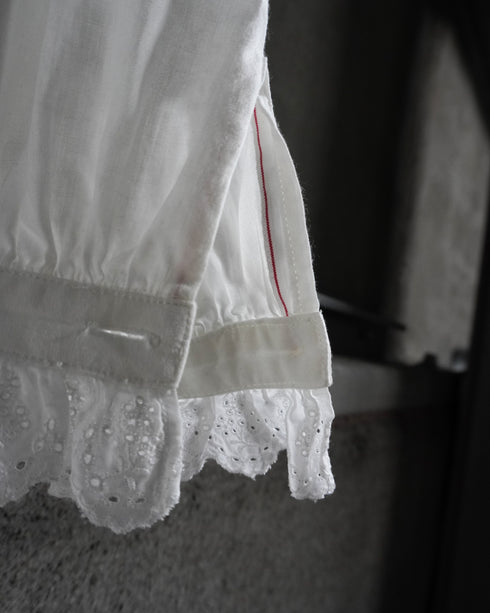 Vintage Lace Blouse / White