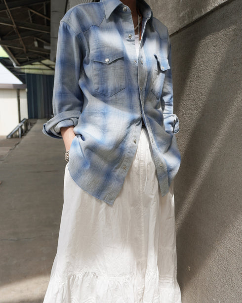 INDIGO Ombre Western Shirt