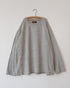 Raffy Cotton Ease Long Sleeve Tee / White・Gray・Black