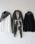 Raffy Cotton Ease Long Sleeve Tee / White・Gray・Black