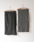Wool Check Square Stole / Gingham Check・Small Check
