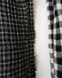 Wool Check Square Stole / Gingham Check・Small Check