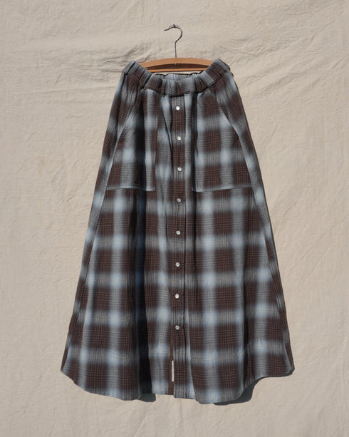 INDIGO Ombre Cargo Skirt