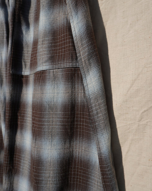 INDIGO Ombre Cargo Skirt