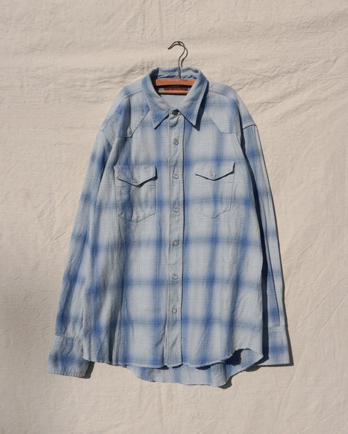 INDIGO Ombre Western Shirt