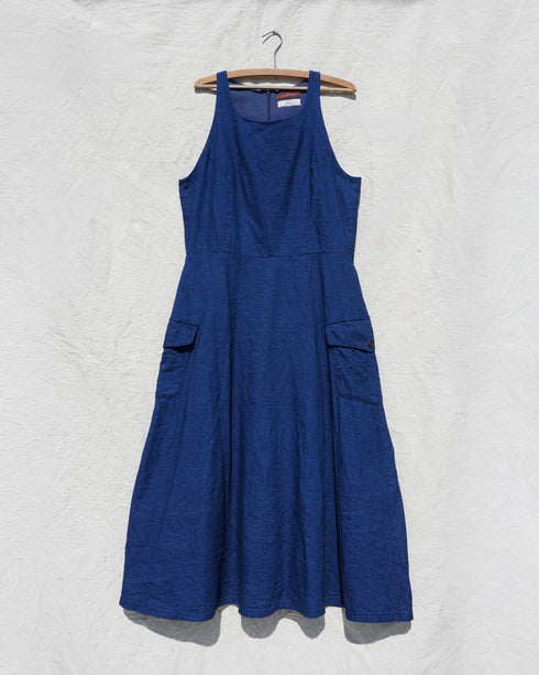 "3月4日 (水) 21:00〜販売開始" INDIGO Racerback Dress