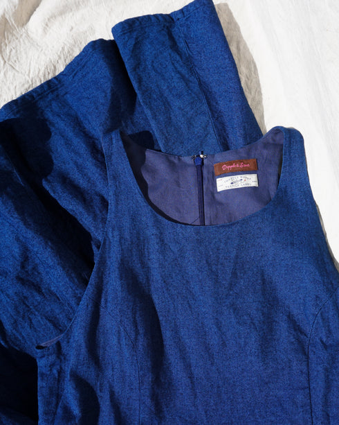 "3月4日 (水) 21:00〜販売開始" INDIGO Racerback Dress