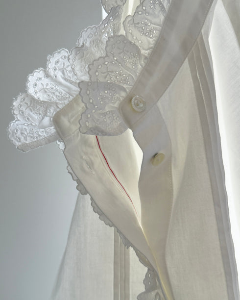 Vintage Lace Blouse / White