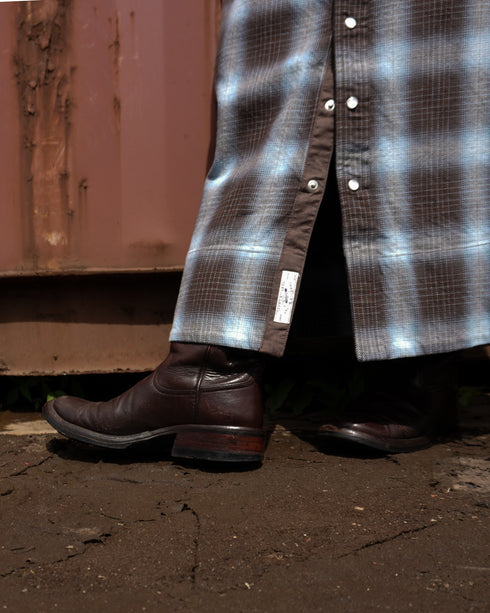 INDIGO Ombre Cargo Skirt