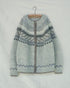 Nordic Knit Cardigan / Gray