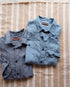 INDIGO Chambray Work Shirt / Blue・Navy