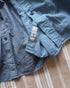 INDIGO Chambray Work Shirt / Blue・Navy