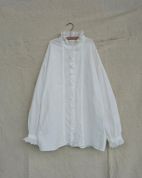 Vintage Lace Blouse / White