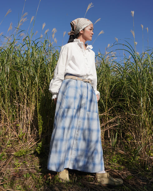 INDIGO Ombre Cargo Skirt