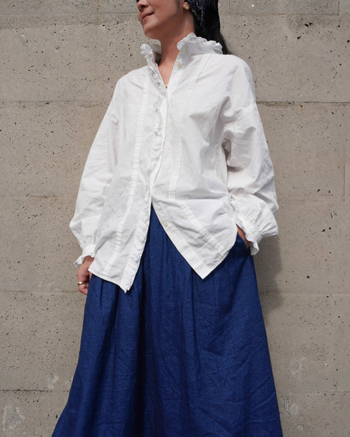 Vintage Lace Blouse / White