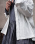 Heirloom Pintuck Lace Blouse / White