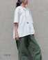 Raffy Cotton Ease Tee / White・Gray・Khaki